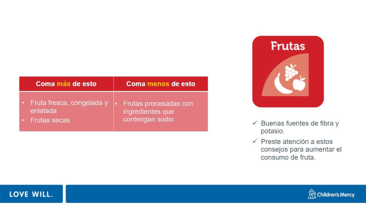 Enfoques Dietéticos para Detener la Hipertensión (la Dieta DASH)