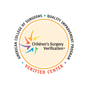 Children's Mercy is a verified Children's Surgery Center by the American College of Surgeons