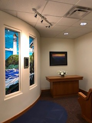 Altar area at Children’s Mercy Kansas.