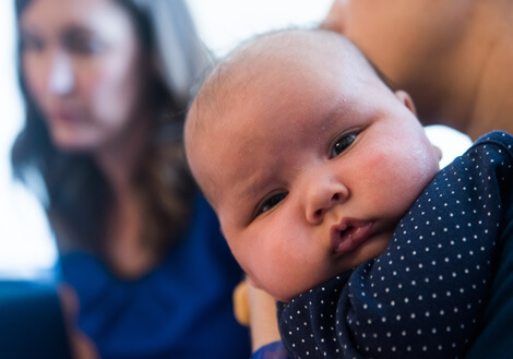 Children's Mercy patient at the Cancer Center