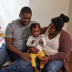 A family seen at Children's Mercy