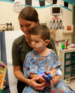Children's Mercy patient with NG tube