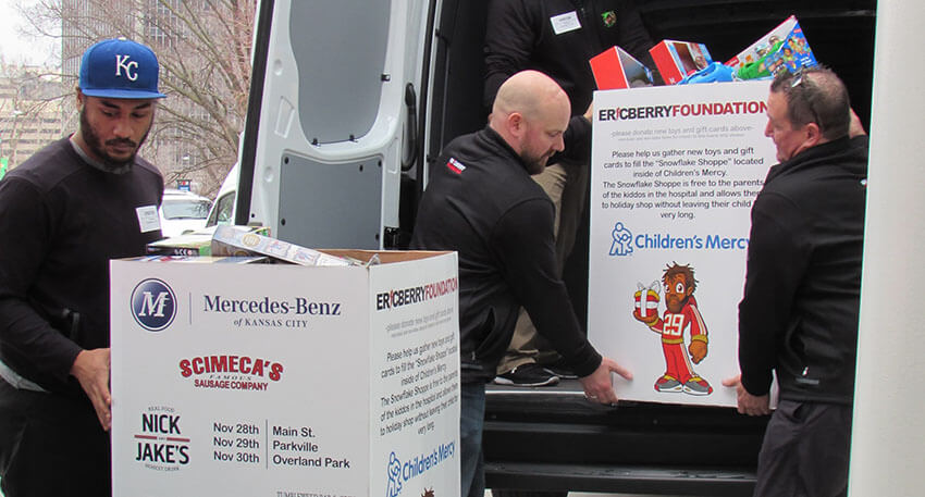 Give back by donating goods to children and families at Children's Mercy when they need it most.