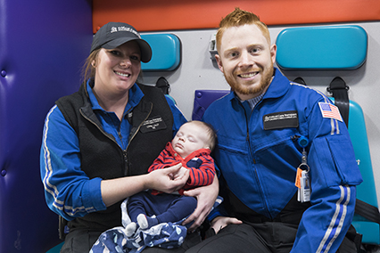 Meet Matthew, a Critical Care Transport patient at Children's Mercy.