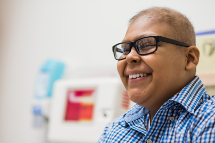 Meet Miqueas Valdez Cisneros, a patient in the Cancer Center at Children's Mercy.