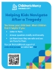 An image of a card titled Helping Kids Navigate After a Tragedy